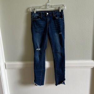 Joes kids girls size 14 jeans cotton, and spandex